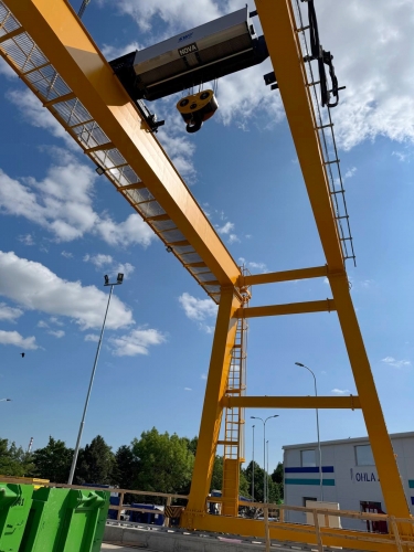 Lanová kočka SWF Krantechnik