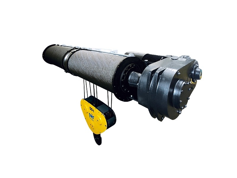 Lanové kladkostroje SWF Krantechnik CRABster<br />Lanové kladkostroje SWF Krantechnik CRABster
