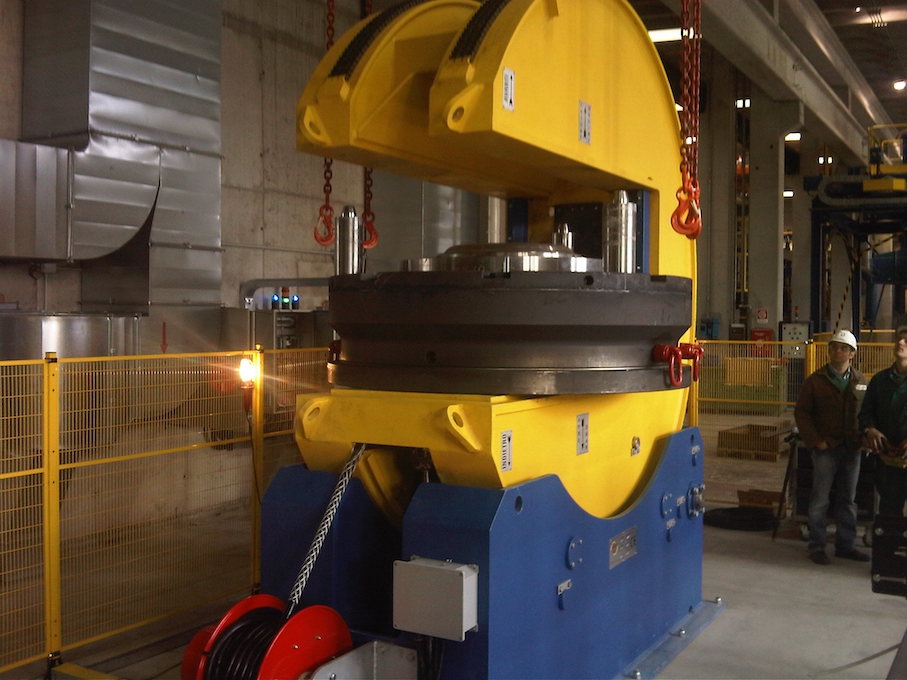 Motorised tilters 180° Static handling equipment Products Ktechnik